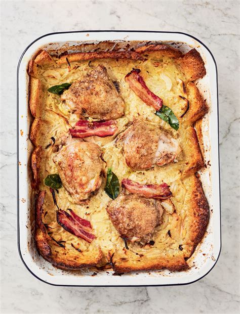 Jamie Oliver's Chicken and Mushroom Bake Recipe | Jamie: Fast and Simple