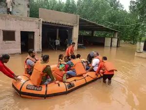 haryana: Relief work stepped up in flood-affected areas; Punjab extends ...