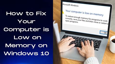 Computer Is Low On Memory 的图像结果