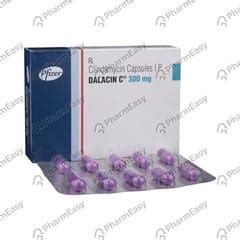 Dalacin C 300 MG Capsule (8): Uses, Side Effects, Price & Dosage ...