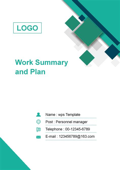 WORD of Work Report and Plan.docx | WPS Free Templates