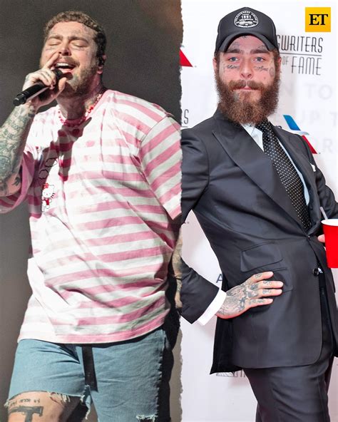 Entertainment Tonight | Post Malone is sharing what helped him drop 60 ...