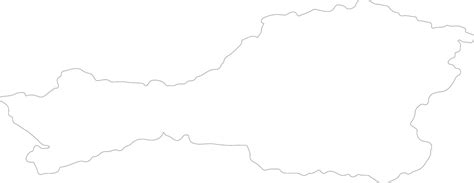 Tuva russia outline map | Premium Vector