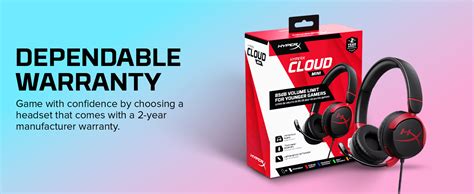 HyperX Cloud Mini – Wired On Ear Headset Compatible with PC, Chromebook ...