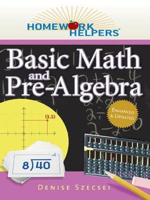 Image result for Basic Math and Pre-Algebra
