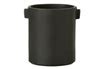 Pot de jardinage GENERIQUE Cache-Pot Design "Handle" 17cm Noir | Darty