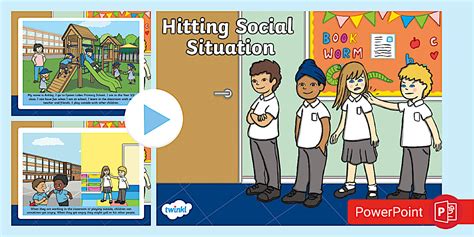 Social Situation: Hitting PowerPoint,hitting