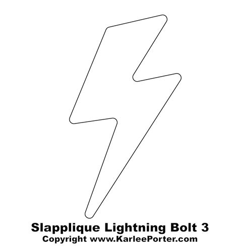 Lightning Bolt Outline