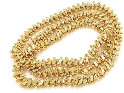 Gold Dollar Chain - Buy Gold Dollar Chain online at Best Prices in ...
