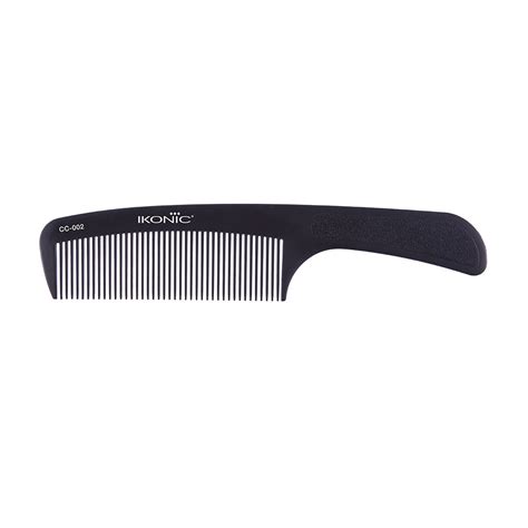 Ikonic Professional Carbon Comb Black Combs & Brushes – IKONIC WORLD