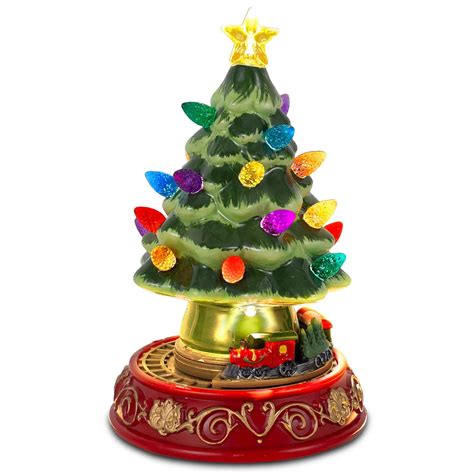 Image result for Lighted Rotating Christmas Tree