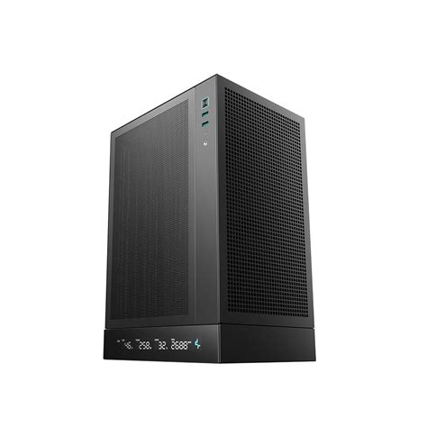 DeepCool CH170 Digital vertical ITX Computer Cabinet - Black - tpstech.in