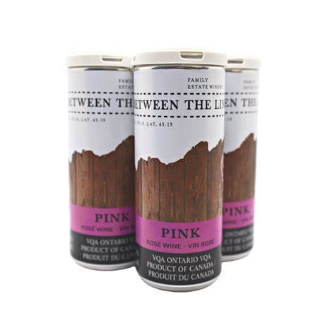 BTL Pink 6-Can Pack – Between The Lines Winery