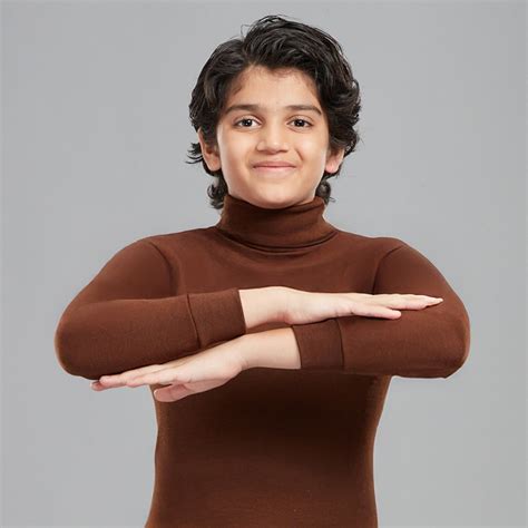 Buy Macho Hint Kids Thermal Spectra Small Vest Hi-Neck | Hint World