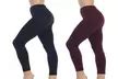 Fleece Leggings (2-Pack) w/Plus | Groupon Goods