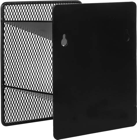 Buy MyGift Wall Mounted Black Metal Dry Erase Whiteboard Marker Holder ...