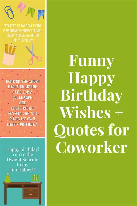 Happy Birthday Funny Quotes For Coworker