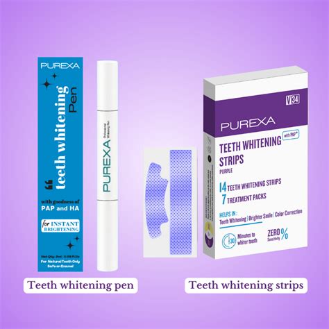 Teeth Whitening Strips and Teeth Whitening Pen (Teeth Whitening Kit ...