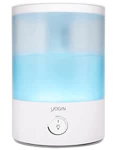 YOGIN Humidifiers for Bedroom Large room,Top fill 2.5L Ultrasonic cool ...