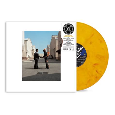 Pink Floyd - Wish You Were Here (50th anniversary) (Yellow Flame Vinyl ...