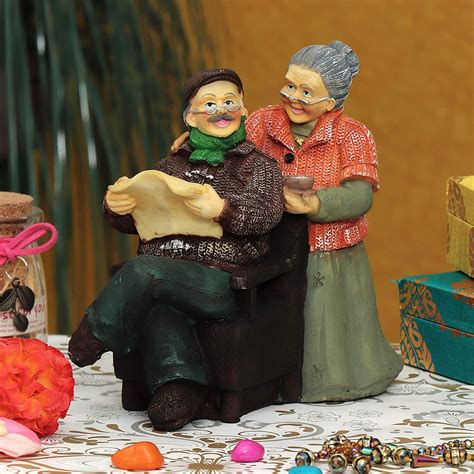 Buy Small Resin Dada and Dadi Showpiece | Ultimate Decoration & Must ...