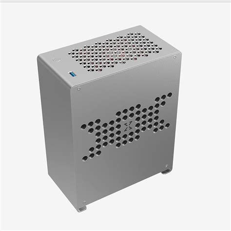 ZZEW Mini-ITX Case Aluminum, Desktop Computer Case Silver India | Ubuy