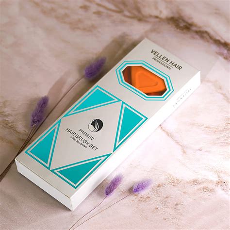 Buy Vellen Hair Color Brush Set, 4 different sizes for smooth ...