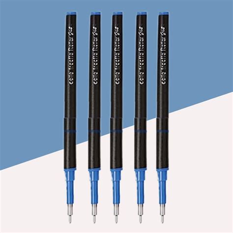 Cello Freeflo Gel Ink Roller Pen Refill – Blue ( Set of 5 ) – Fetch N Buy