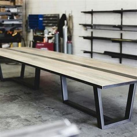 Jual Meja meeting/meja kantor/meja kerja/ meja rapat Kayu mahoni kaki ...