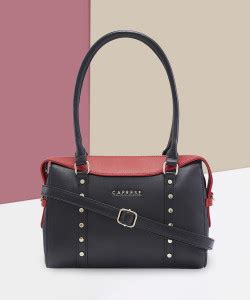Buy Caprese Women Red Satchel Red Online @ Best Price in India ...