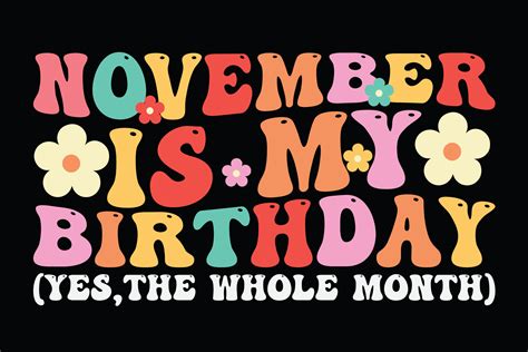 November Birthday Month