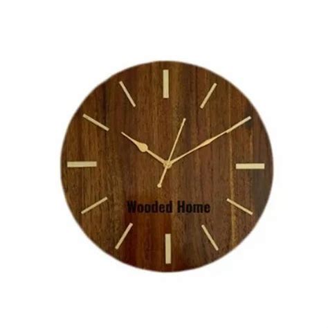 Wooden Clock - Round Wooden Wall Clocks Manufacturer from Saharanpur