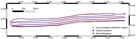 AUV Navigation Correction Based on Automated Multibeam Tile Matching