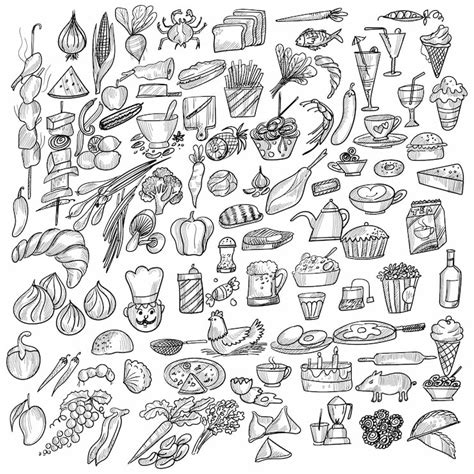 Food drawing Images - Free Download on Freepik