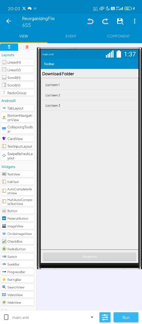 Sketchub • Reorganizing File [Download Folder]
