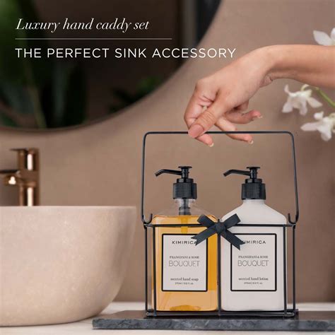 Buy Kimirica Bouquet Hand Care Duo Caddy Set - Premium Hand Wash ...