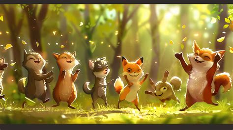 Cute Animated Moving Animals