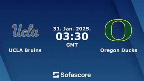 UCLA vs Oregon scores & predictions | Sofascore