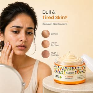 Carrot Face Pack – Hydrating & Glow Enhancing Mask — Karrot Cosmetics