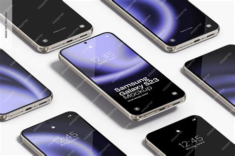 Samsung Galaxy S23 Mockup Psd