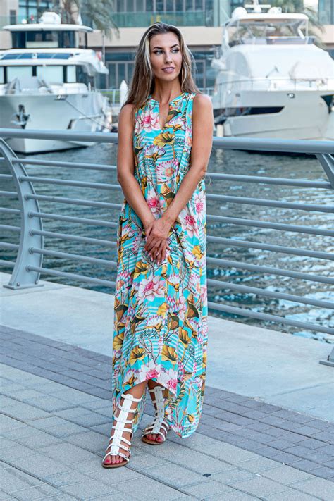 Silk Crepe Standup Collar Asymmetrical Maxi Dress – Getaway Clothing - TGAC