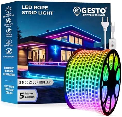 Buy XERGY USB 5V 5050 RGB Led Flexible Strip Light Multi-Color Changing ...