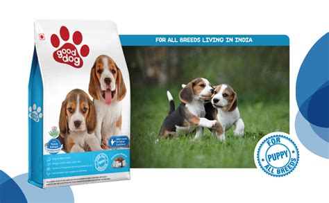 Good Dog Puppy Food for Growing Puppies | Chicken Flavour Dry Dog Food ...