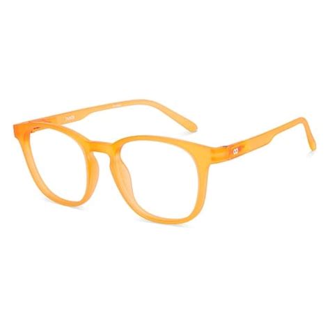 Buy Orange Full Rim Square Lenskart Hustlr LA E15417-XW Eyeglasses at ...
