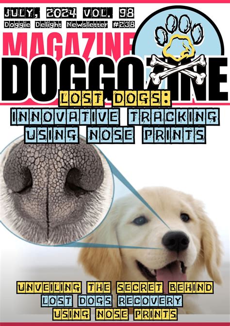 Lost Dogs: Innovative Tracking Using Nose Prints – Doggozila Magazine