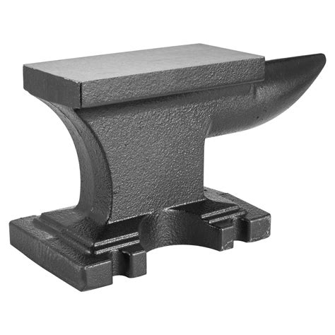 VEVOR Cast Iron Anvil, 25 Lbs(11kg) Single Horn Anvil with 6.8 x 3.5 ...