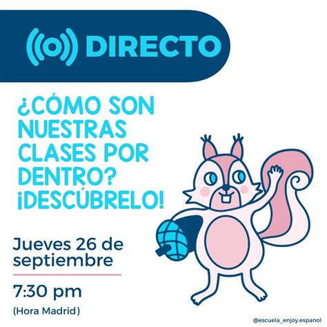 Enjoy Español-Escuela de español online para peques y adolescentes en ...