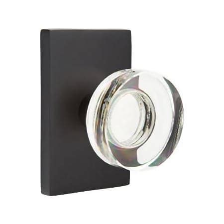 Emtek 5052MDCUS19 Modern Disc Non-Turning Two-Sided Dummy Door Knob Set ...