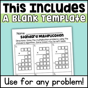 Image result for Standard Algorithm Multiplication 3-Digit Numbers