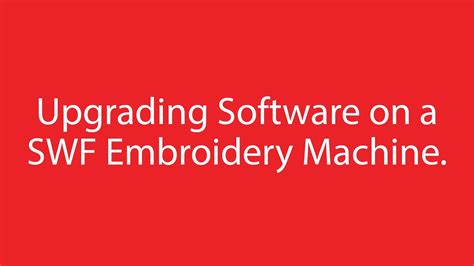 Image result for SWF Embroidery Machine Error Code 104